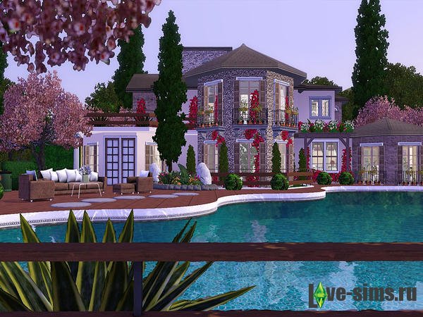 Luxury Villa Provence II 2.0 by Pralinesims