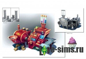 Возможные концепт-арты The Sims 4