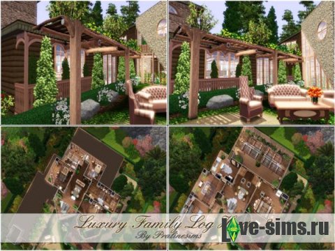 Luxury Family Log House 3