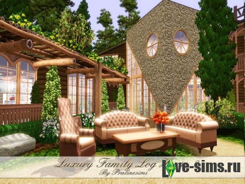 Luxury Family Log House 3