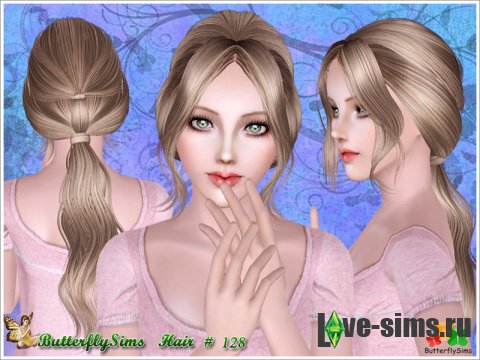Hairstyle 128 by ButterflySims
