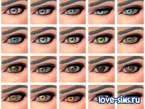 Текстура глаз в sims 4 от EndlessLaziness