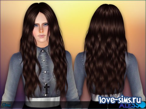Длинные волосы для симс 3