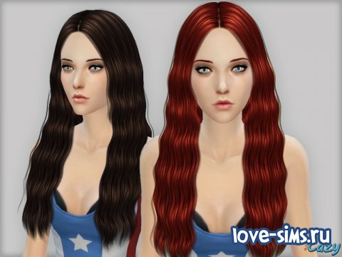 Blackbird Hair sims 4