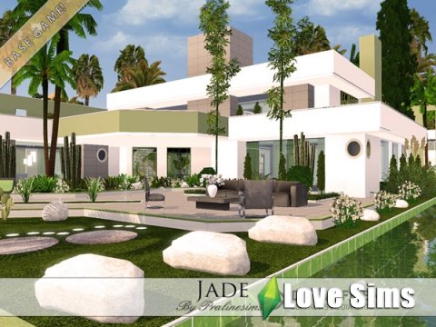Дом Modern Jade by Pralinesims