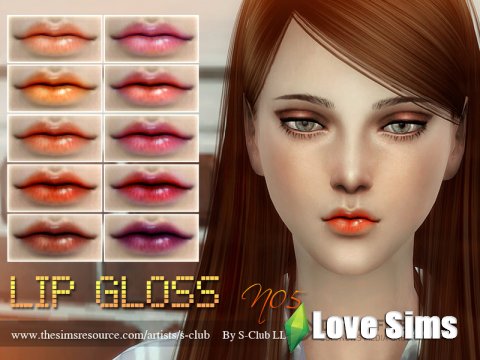Помада Lipstick F05 от S-Club