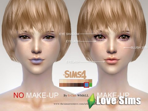 S-Club WMLL thesims4 H.S ND skintones2.0