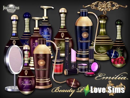 Декор парфюмерия от Jomsims