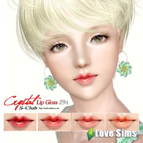 Spring Crystal Lipgloss N29 by S-Club
