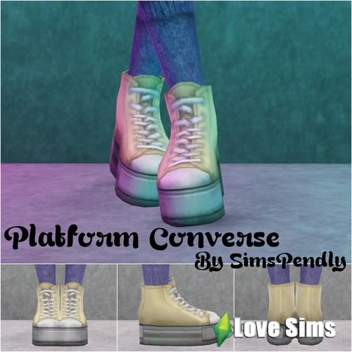 Кеды - Platform Converse
