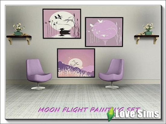 Картины Moon Flight painting от marcorse