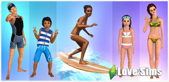 Коллекция "Солнце, серфинг и вода"
