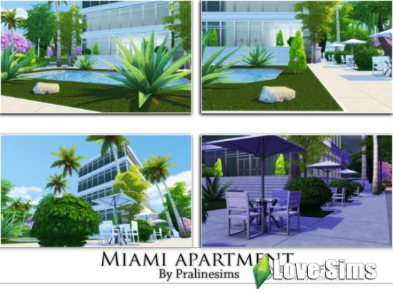 Miami Apartment от Pralinesims