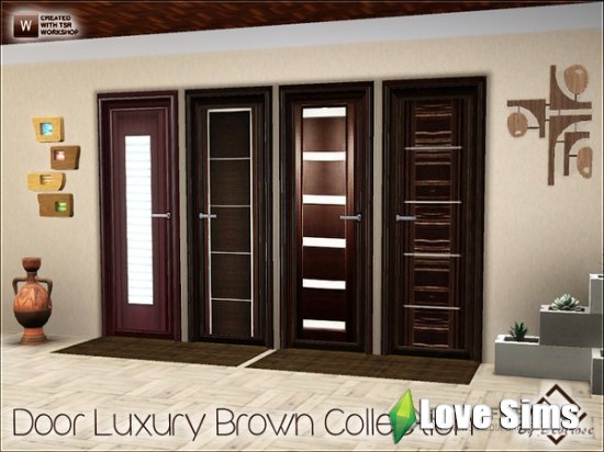 Двери Luxury Brown от Devirose