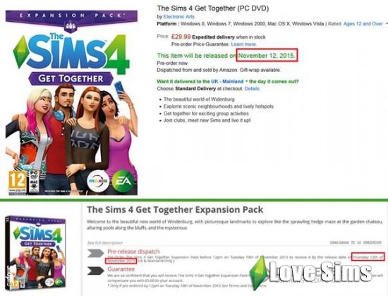 Дата выхода The Sims 4 Веселимся вместе