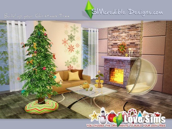 Мебель Build Christmas от SIMcredible