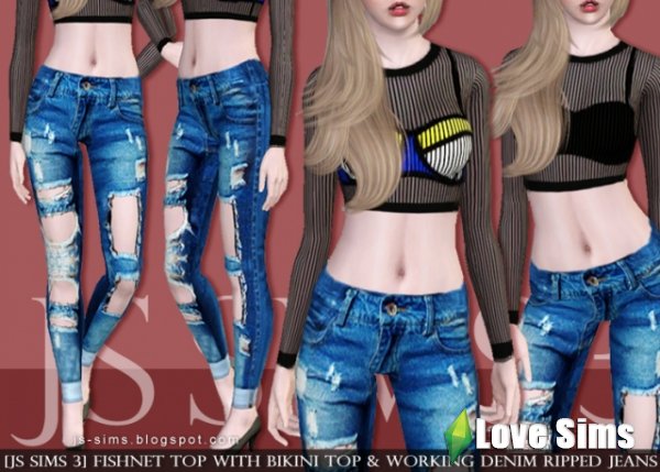 Женские джинсы от JS SIMS