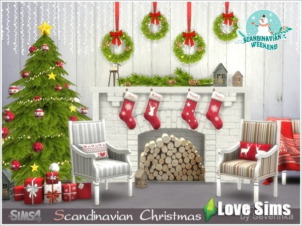 Мебель Scandinavian Christmas от Severinka