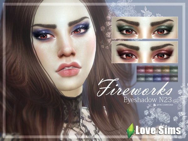 Тени Fireworks N23 от Pralinesims