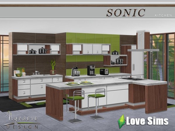 Кухня Sonic от NynaeveDesignI