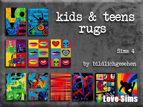 Kids & Teen Rugs от Bildlichgesehen