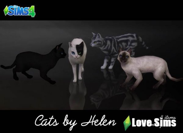 Кошки и собаки от Helen