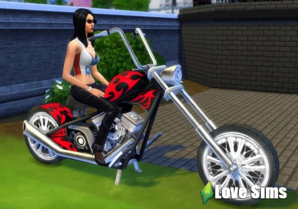 мотоцикл для Симс 4