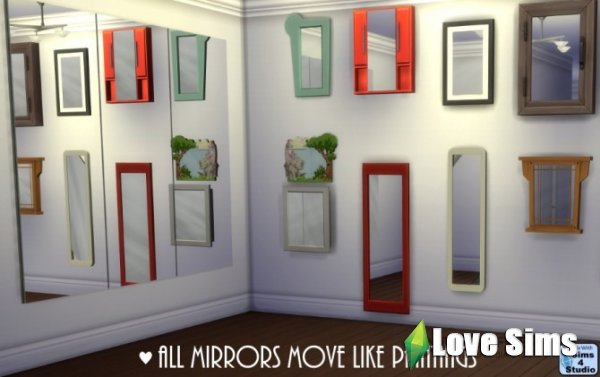 Better Mirrors от Sims 4 Studio