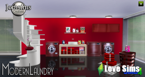 Мебель Modern Laundry от JomSims