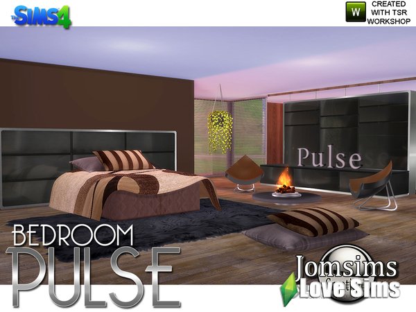 Pulse Bedroom от jomsims