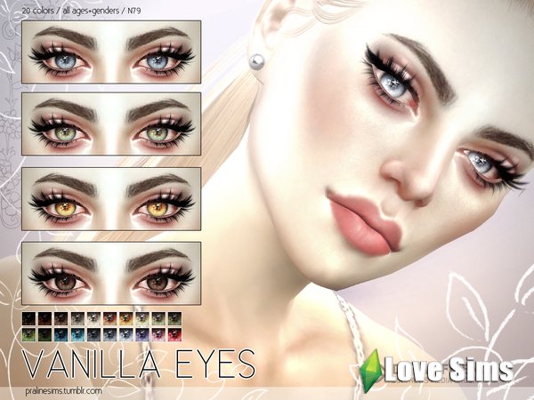 Глаза Vanilla N79 от Pralinesims