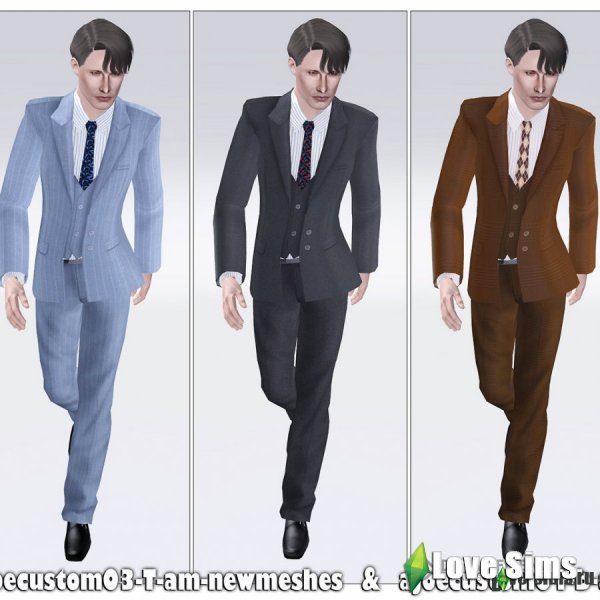 Набор мужской одежды Cимс 3