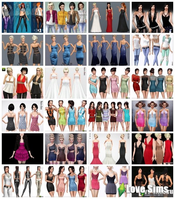 Collection of dresses part 5