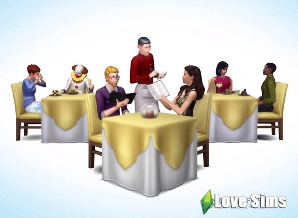 Рестораны возвращаются в The Sims 4