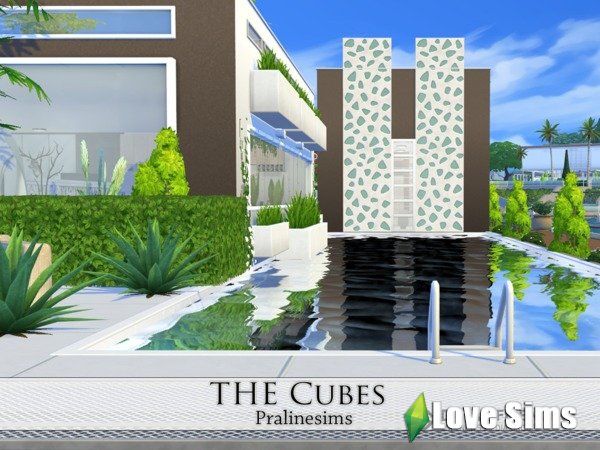 Дом The Cubes от Pralinesims