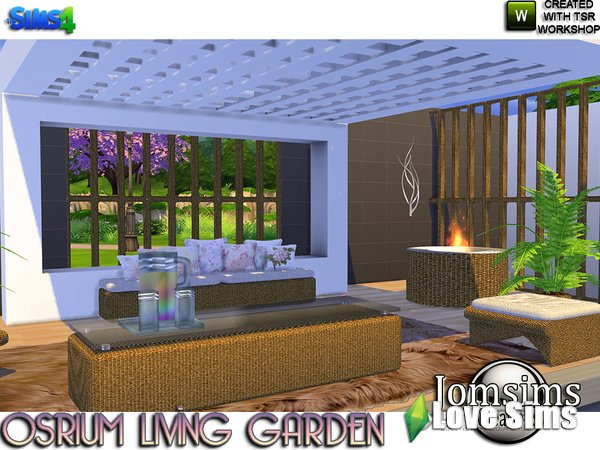 Osrium living garden от jomsims
