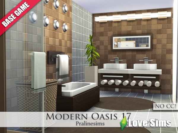 Дом Modern Oasis 17 от Pralinesims