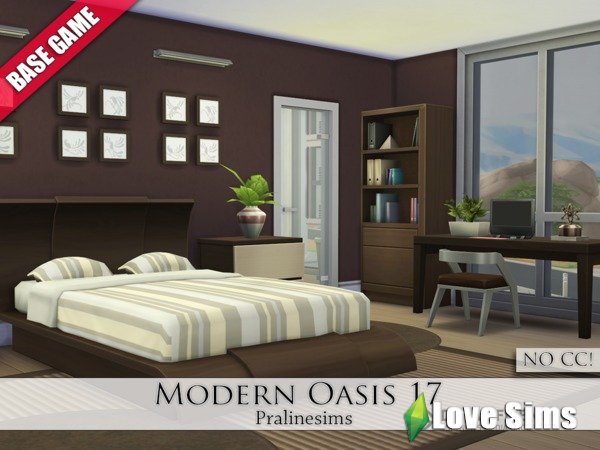 Дом Modern Oasis 17 от Pralinesims