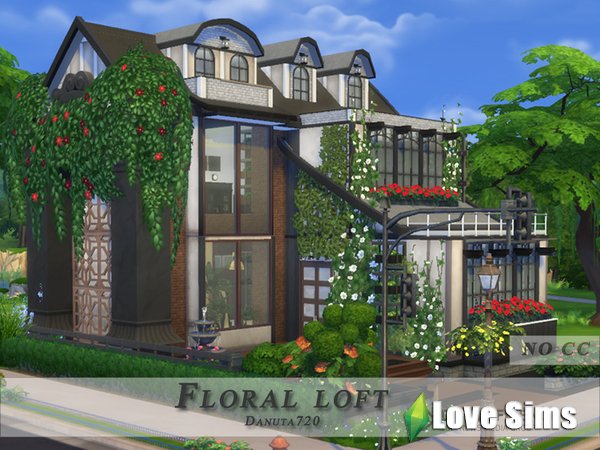 Дом Floral loft от Danuta720