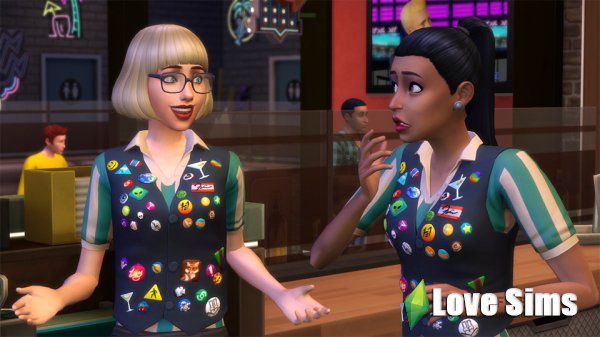 11 способов индивидуализировать рестораны в The Sims 4 В ресторане