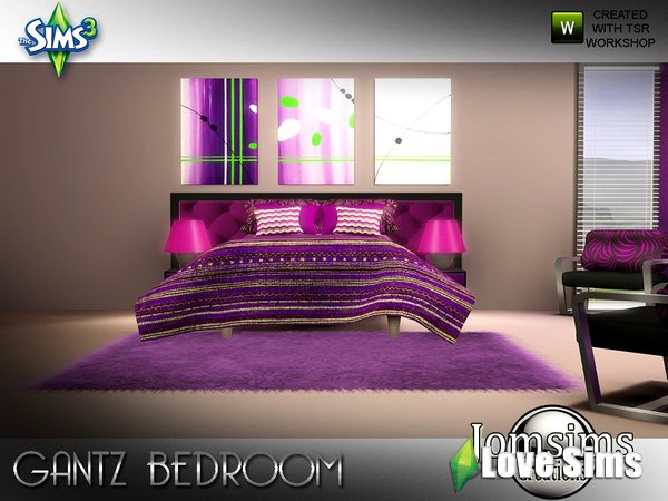 Спальня Gantz от jomsims