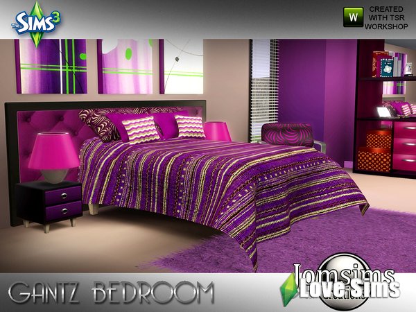 Спальня Gantz от jomsims