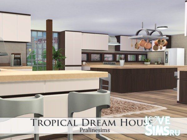 Дом Tropical Dream от Pralinesims