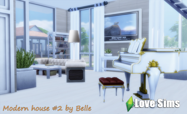 Современный дом без модов №2 от Belle