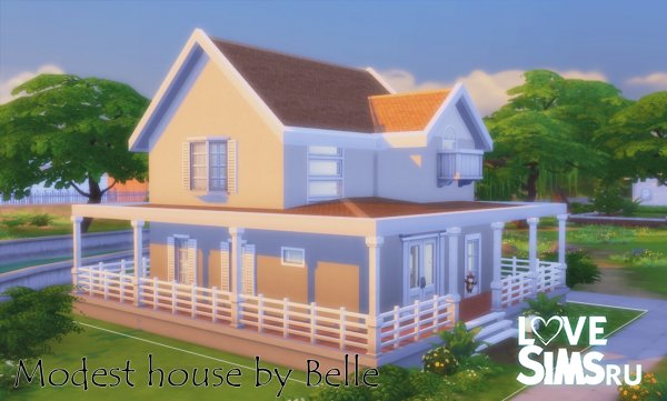 Скромный домик без модов от Belle