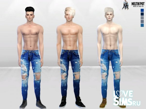 Мужские джинсы с дырками от McLayneSims