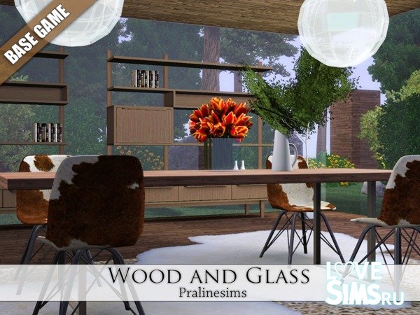 Дом Wood and Glass от Pralinesims