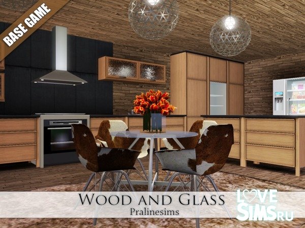 Дом Wood and Glass от Pralinesims
