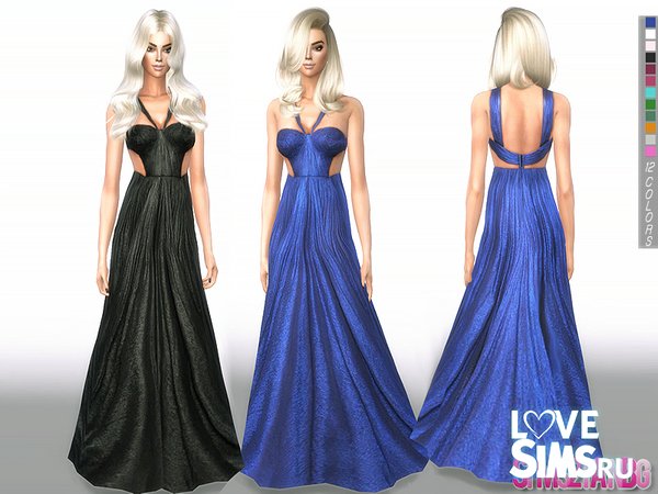 Вечернее платье от sims2fanbg