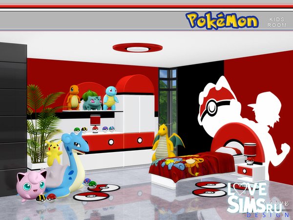 Детская комната Pokemon от NynaeveDesign